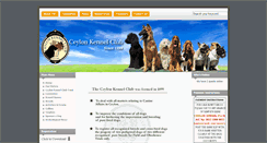 Desktop Screenshot of ceylonkennelclub.com